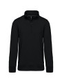 KARIBAN Sweat-shirt col zippé homme /api/colors/b9fdad4a-5e94-45cb-8c03-c08b349b28c3 personnalisable