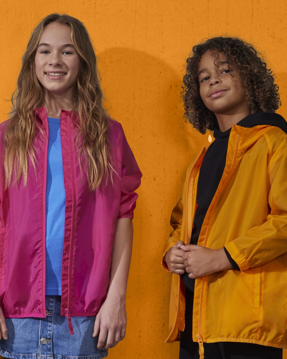 B&C Windjacke #Reset Kinder Jacken personalisierbar