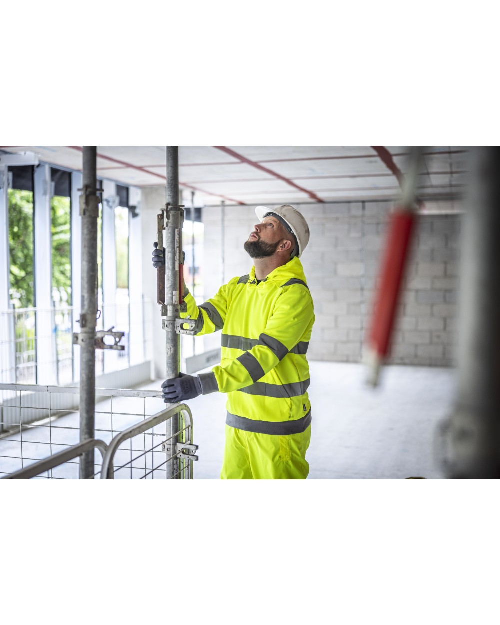 REGATTA Hi-Vis Pro Contract Hoodie Sweatshirts personalisierbar