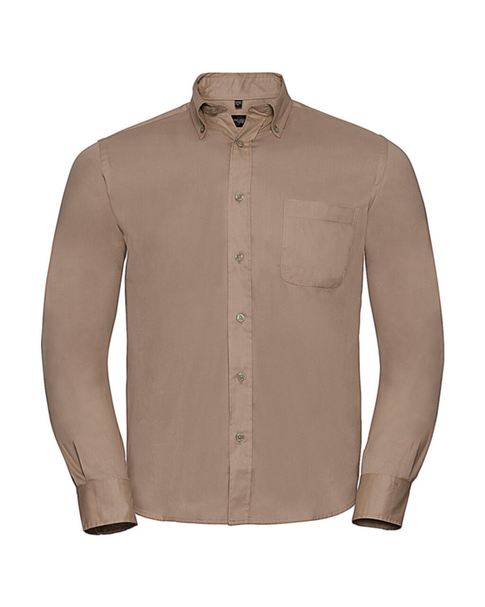 RUSSELL Long Sleeve Classic Twill Shirt Hemden personalisierbar