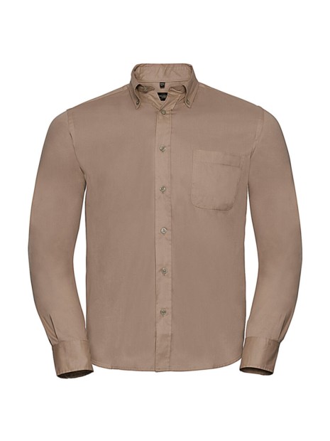 RUSSELL Long Sleeve Classic Twill Shirt /api/colors/348793eb-28eb-4f76-a178-c9d729b20ff5 personnalisable