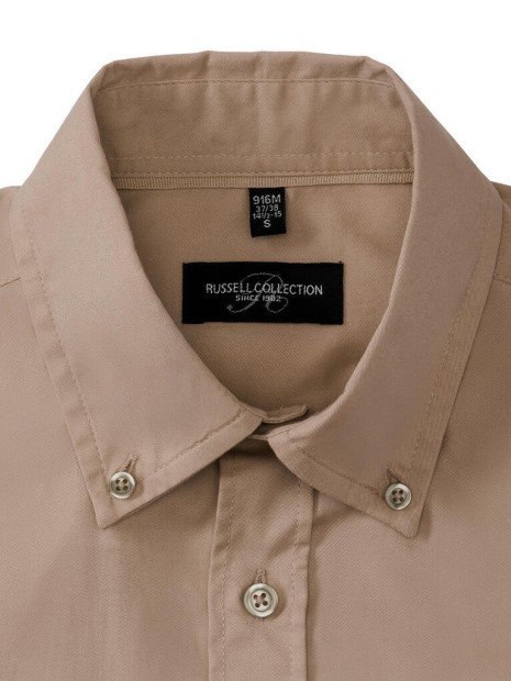 Chemises à personnaliser RUSSELL Long Sleeve Classic Twill Shirt 