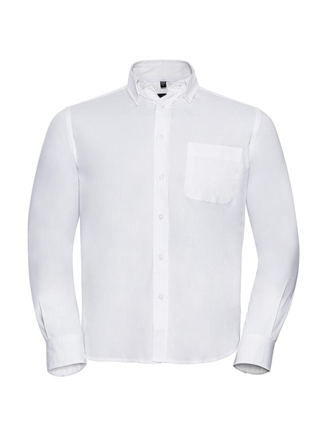 RUSSELL Long Sleeve Classic Twill Shirt /api/colors/7a92cd2d-10d2-40b4-928b-296bb7487506 personnalisable