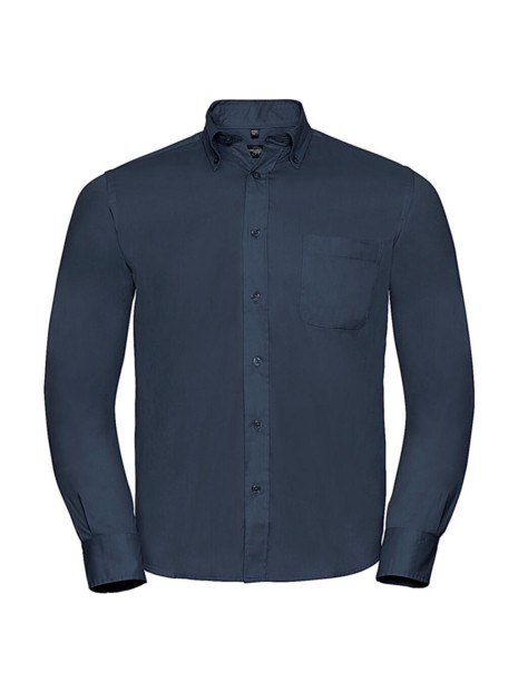 RUSSELL Long Sleeve Classic Twill Shirt /api/colors/dac7f052-16c9-4080-ba5c-aefc702fb74b personnalisable