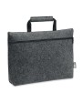 Tassen & Zakken 4DO RPET vilt laptop tas met rits voor bedrukking &amp; borduring