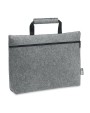 Tassen & Zakken 4DO RPET vilt laptop tas met rits voor bedrukking &amp; borduring