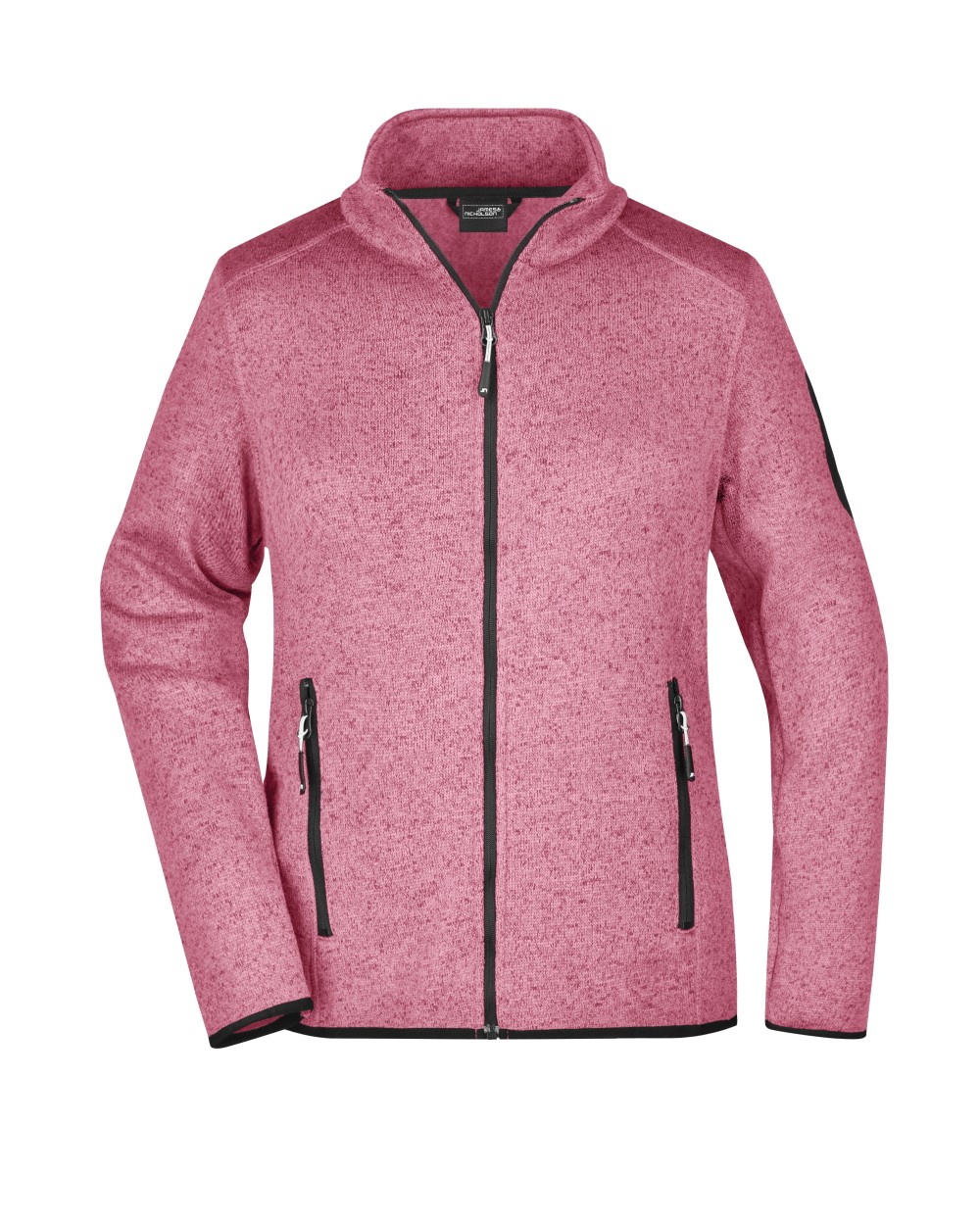 Laines polaires personnalisable JAMES & NICHOLSON Ladies`Knitted Fleece Jacket