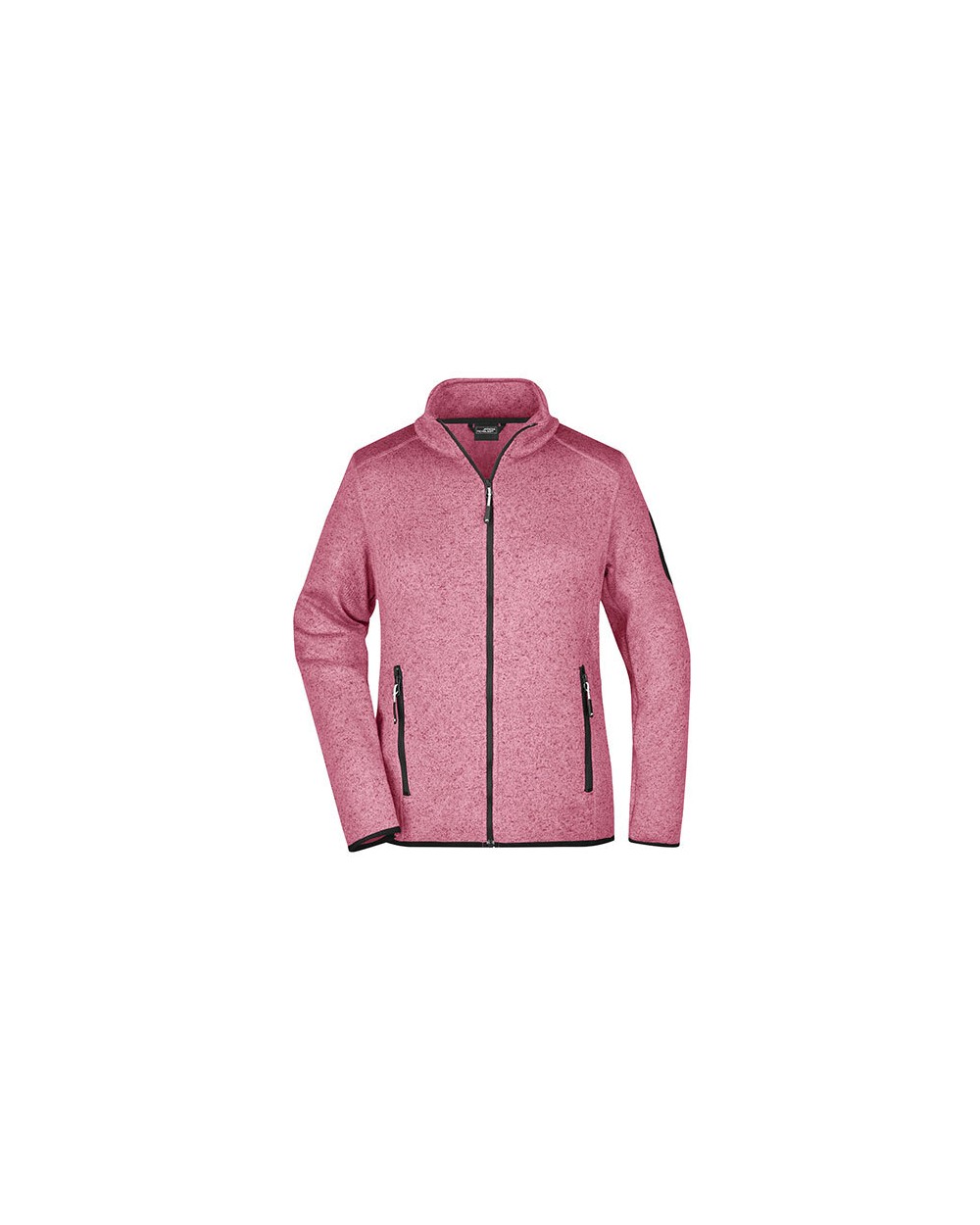 Polar Fleeces JAMES & NICHOLSON Ladies` Knitted Fleece Jacket voor bedrukking &amp; borduring