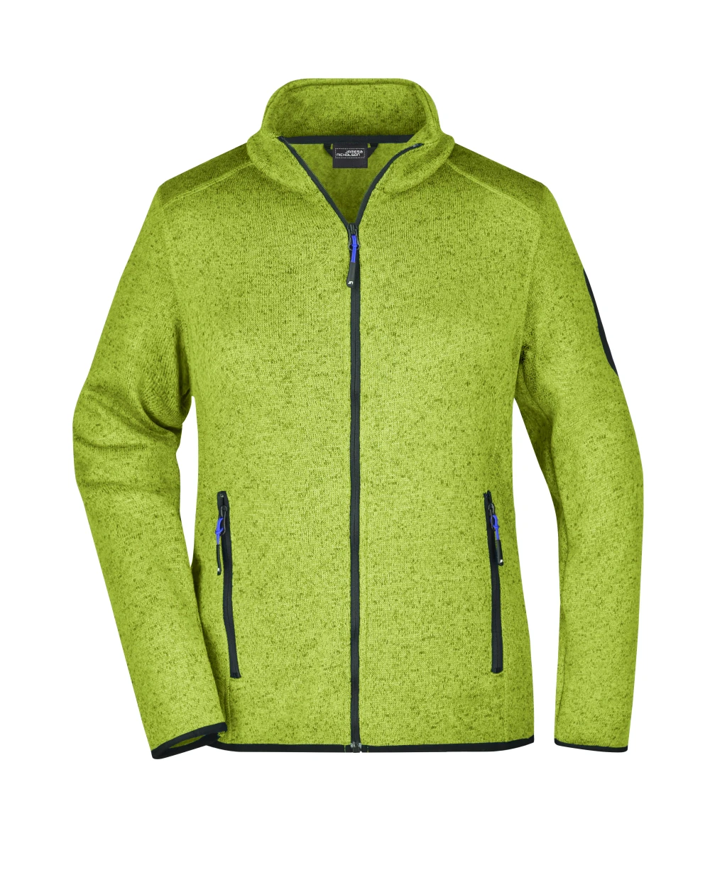 Polar Fleeces JAMES & NICHOLSON Ladies` Knitted Fleece Jacket voor bedrukking &amp; borduring