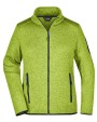 JAMES & NICHOLSON Ladies`Knitted Fleece Jacket Polar Fleeces personalisierbar