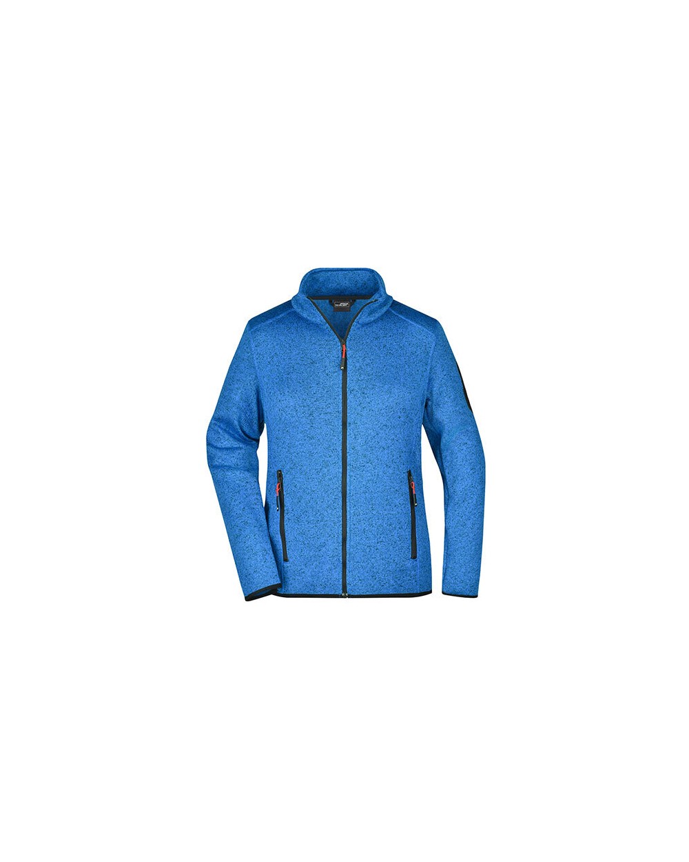 Laines polaires personnalisable JAMES & NICHOLSON Ladies`Knitted Fleece Jacket