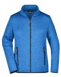 Laines polaires personnalisable JAMES & NICHOLSON Ladies`Knitted Fleece Jacket