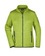 Laines polaires personnalisable JAMES & NICHOLSON Ladies`Knitted Fleece Jacket