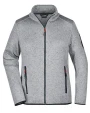 JAMES & NICHOLSON Ladies`Knitted Fleece Jacket Polar Fleeces personalisierbar