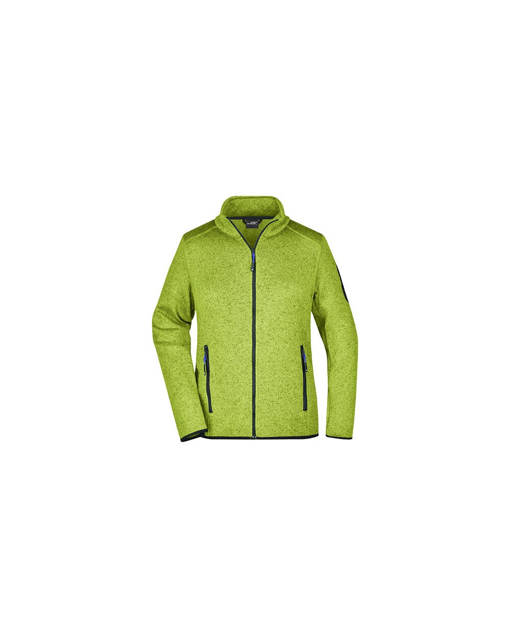 Laines polaires personnalisable JAMES & NICHOLSON Ladies`Knitted Fleece Jacket
