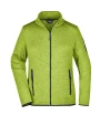 JAMES & NICHOLSON Ladies`Knitted Fleece Jacket Polar Fleeces personalisierbar