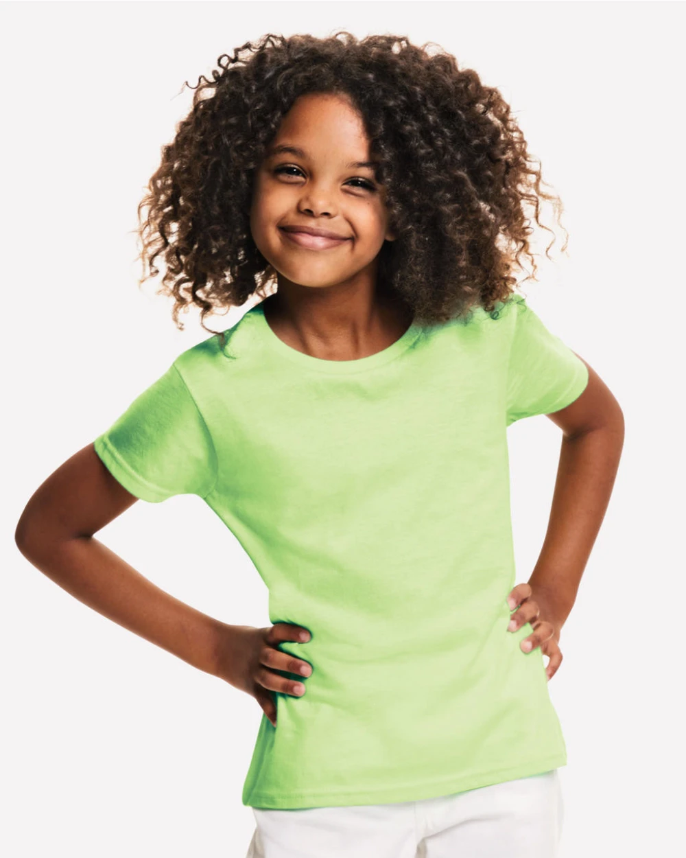 T-shirts FOL Iconisch meisjes-T-shirt 150 T voor bedrukking &amp; borduring