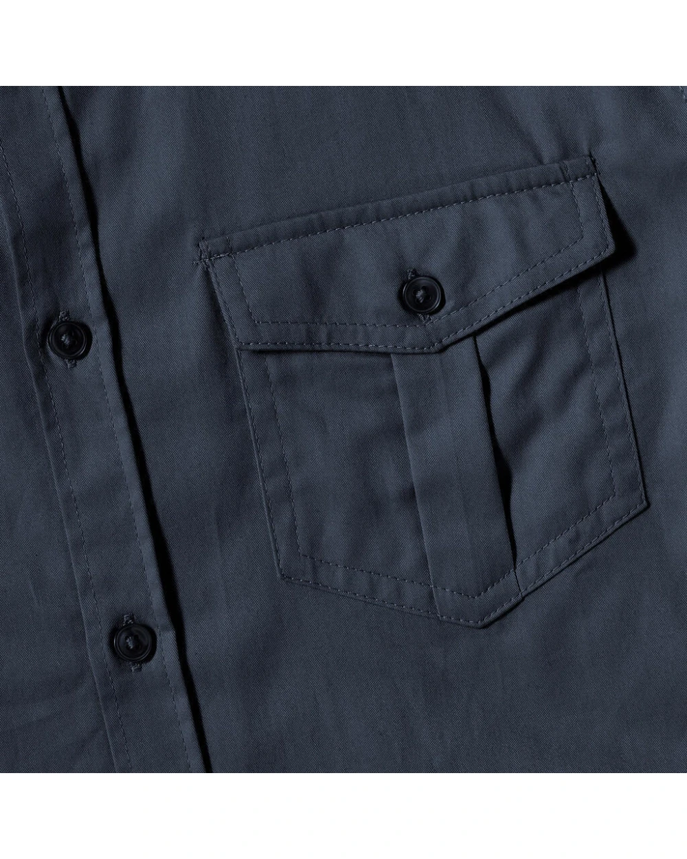 Hemden RUSSELL Roll Sleeve Shirt Long Sleeve voor bedrukking &amp; borduring