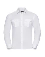 Hemden RUSSELL Roll Sleeve Shirt Long Sleeve voor bedrukking &amp; borduring