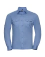 Hemden RUSSELL Roll Sleeve Shirt Long Sleeve voor bedrukking &amp; borduring