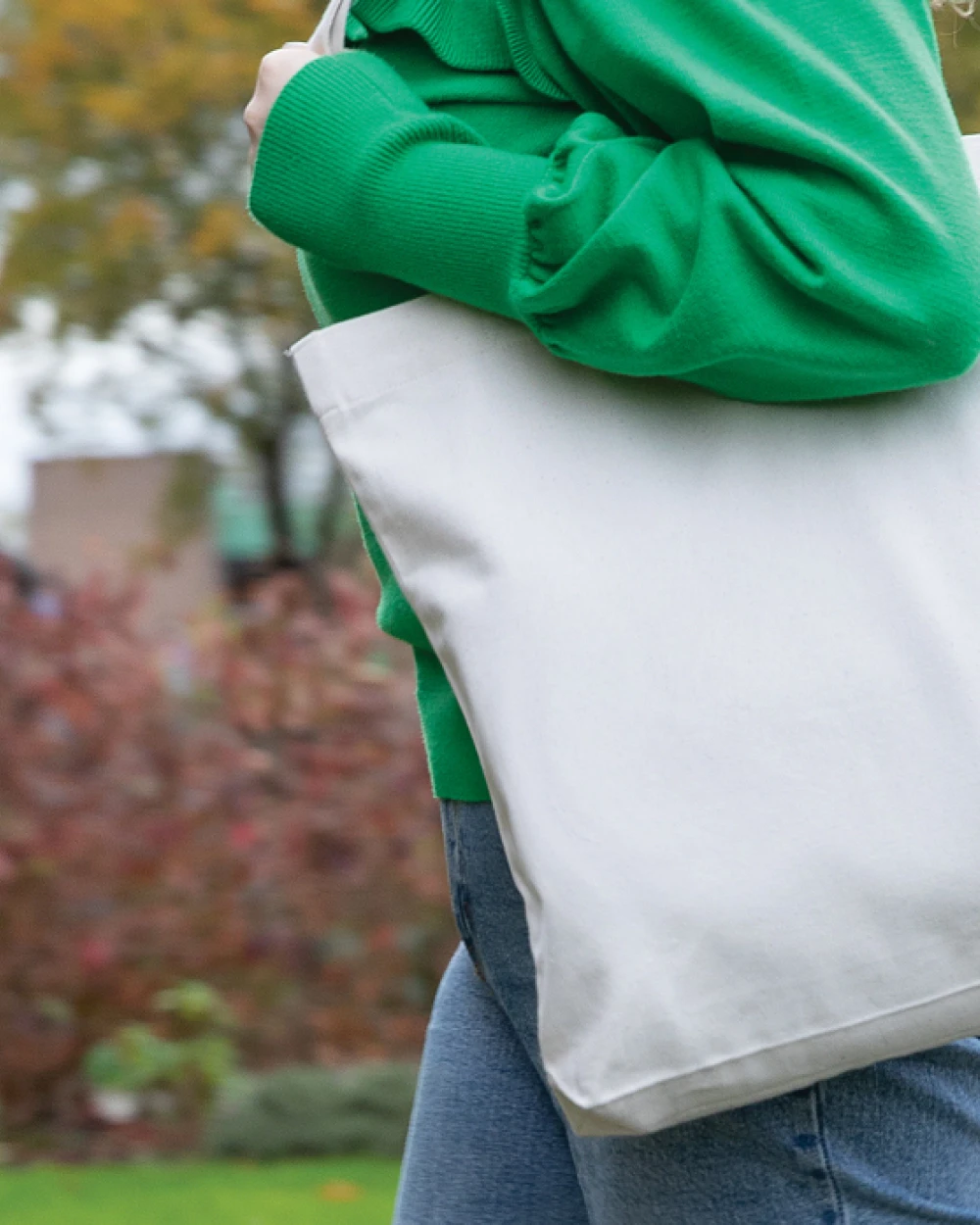 Sacs & Bagagerie personnalisable 4DO Sac tote en toile recyclée et non teintée Impact AWARE™