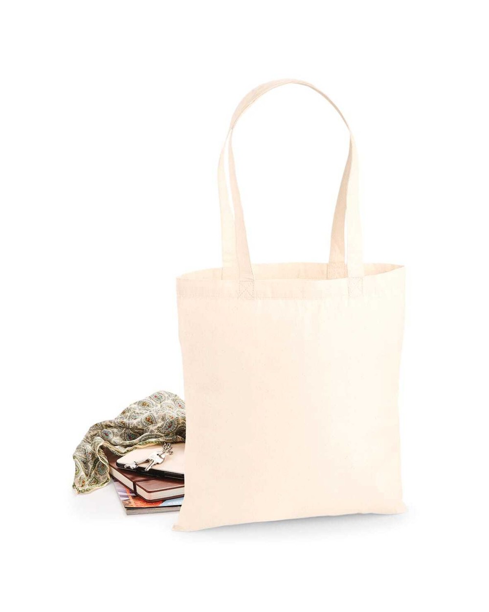 Tote bags WESTFORDMILL Tas van premium katoen voor bedrukking &amp; borduring