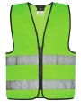 Fluo vestjes KORNTEX SAFETY VEST FOR KIDS WITH ZIPPER voor bedrukking &amp; borduring