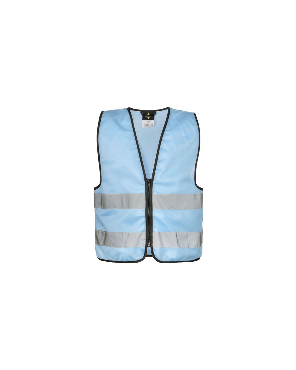 Gilets de sécurité personnalisable KORNTEX SAFETY VEST FOR KIDS WITH ZIPPER