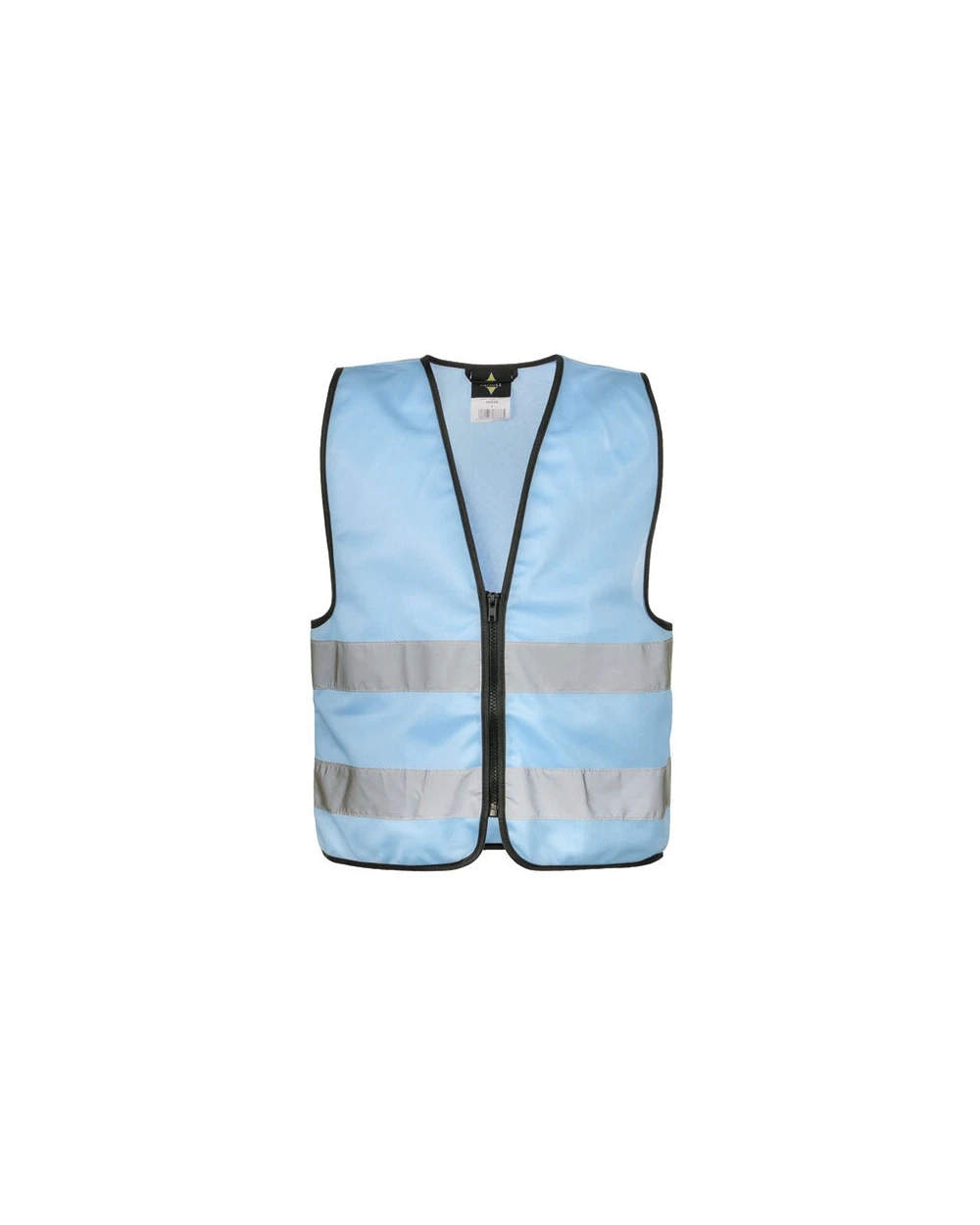 Gilets de sécurité personnalisable KORNTEX SAFETY VEST FOR KIDS WITH ZIPPER