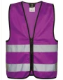 KORNTEX SAFETY VEST FOR KIDS WITH ZIPPER Warnwesten personalisierbar