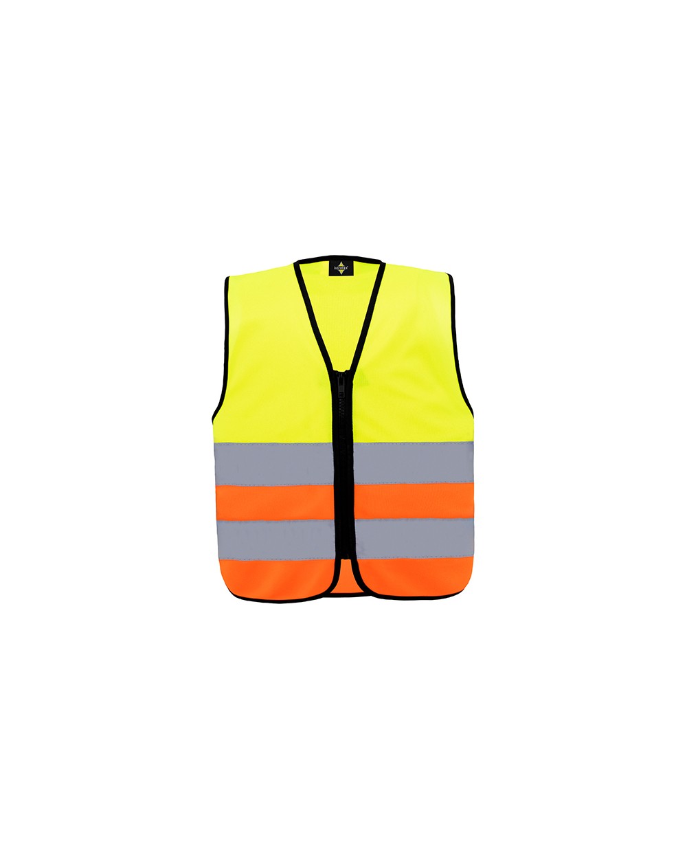 KORNTEX SAFETY VEST FOR KIDS WITH ZIPPER Warnwesten personalisierbar