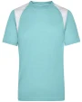 JAMES & NICHOLSON Tee shirt homme respirant manches courtes T-Shirts personalisierbar