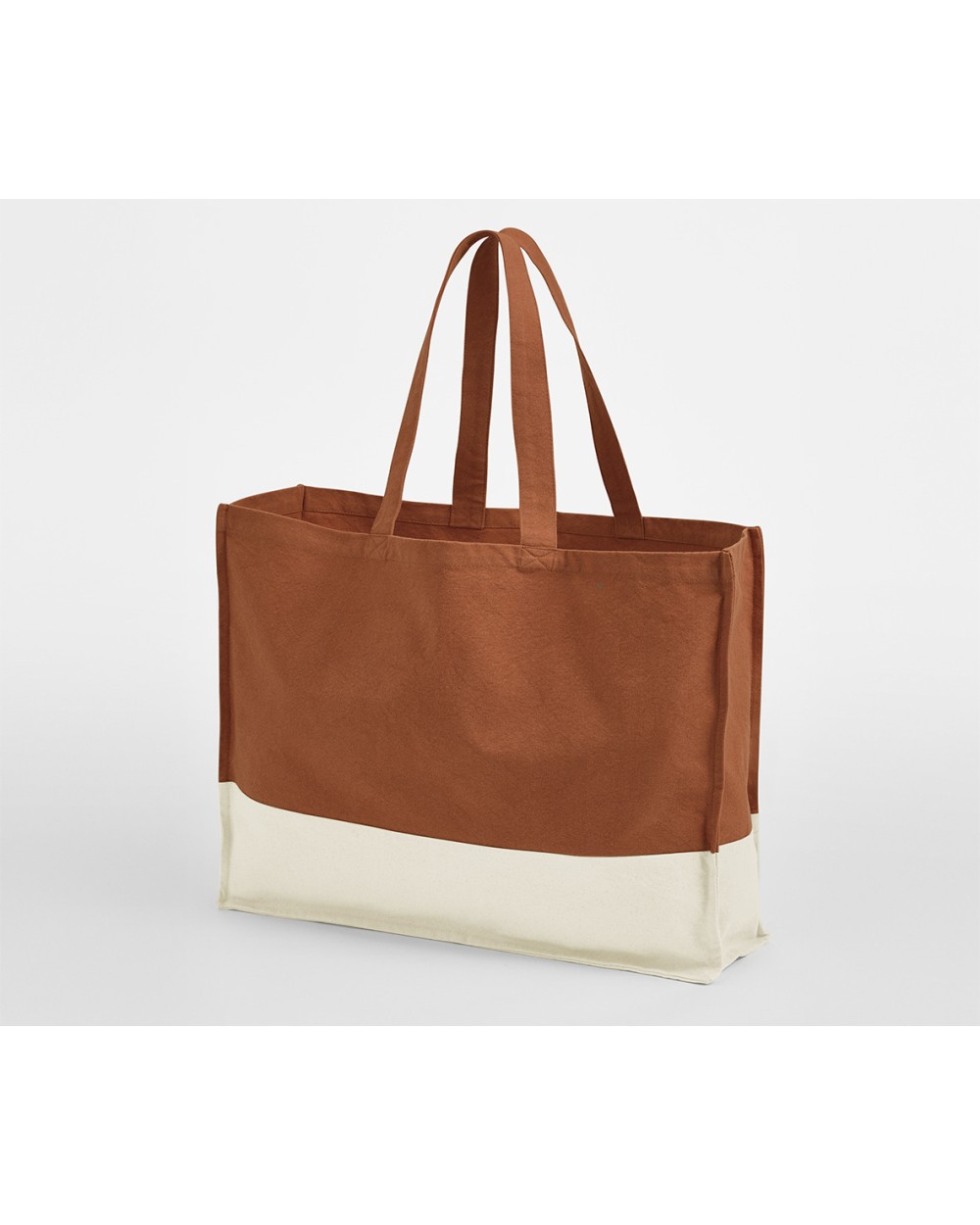 Tassen & Zakken WESTFORDMILL EARTHAWARE® ORGANIC CONTRAST SHOPPER voor bedrukking &amp; borduring
