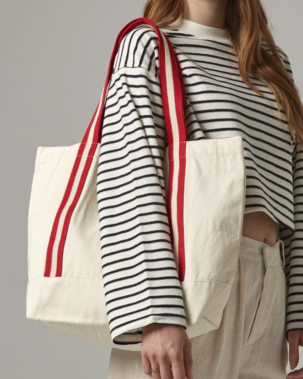 WESTFORDMILL EARTHAWARE® ORGANIC BOAT BAG Tote Bags personalisierbar