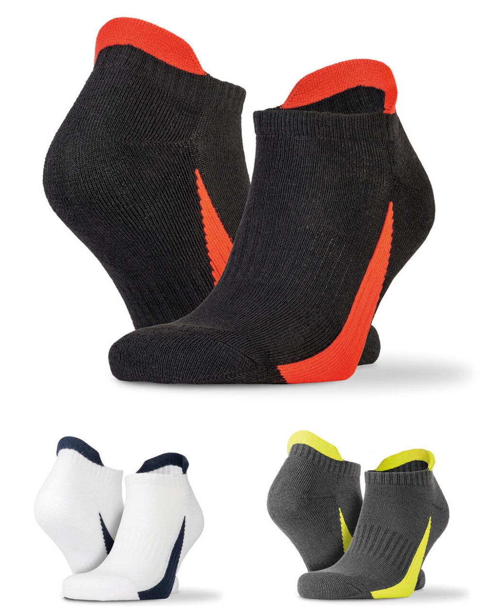 Sous-Vêtements personnalisable SPIRO 3-Pack Sneaker Socks