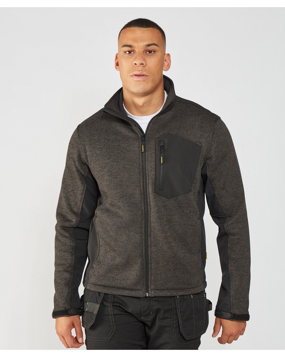 Laines polaires personnalisable STANLEY WORKWEAR Polaire Brady zippée sur toute la hauteur