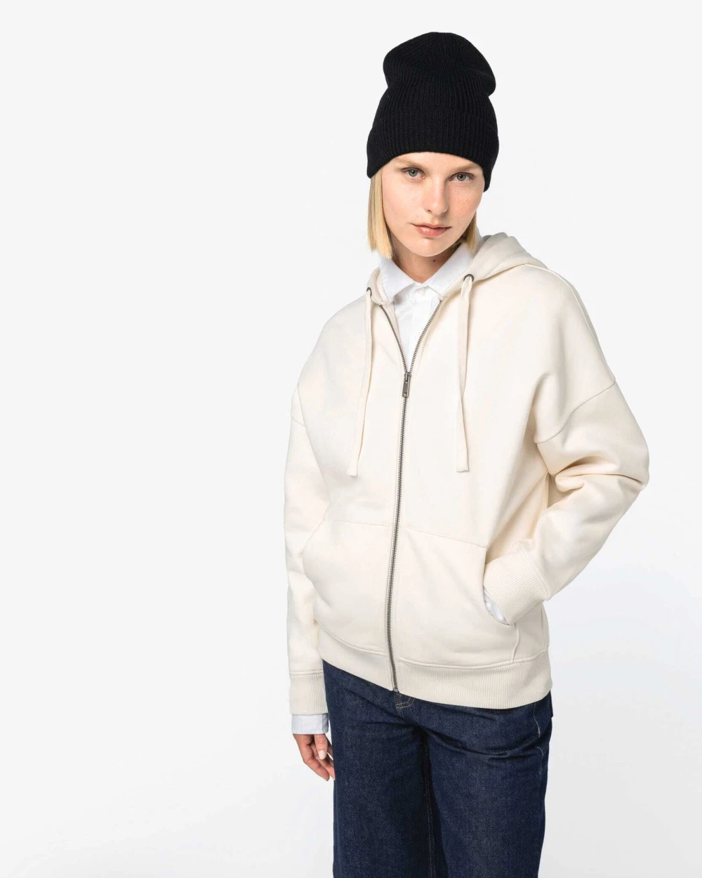 NATIVE SPIRIT Umweltfreundliches Oversize-Unisex-Kapuzensweatshirt Sweatshirts personalisierbar