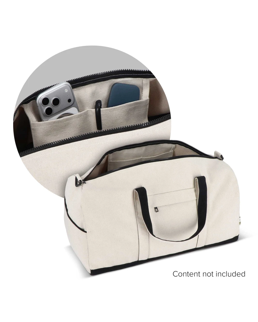 Sacs & Bagagerie personnalisable INSIDEOUT Sac de voyage/sport InSideOut Reuuz Canvas 28 x 56 x 28 cm