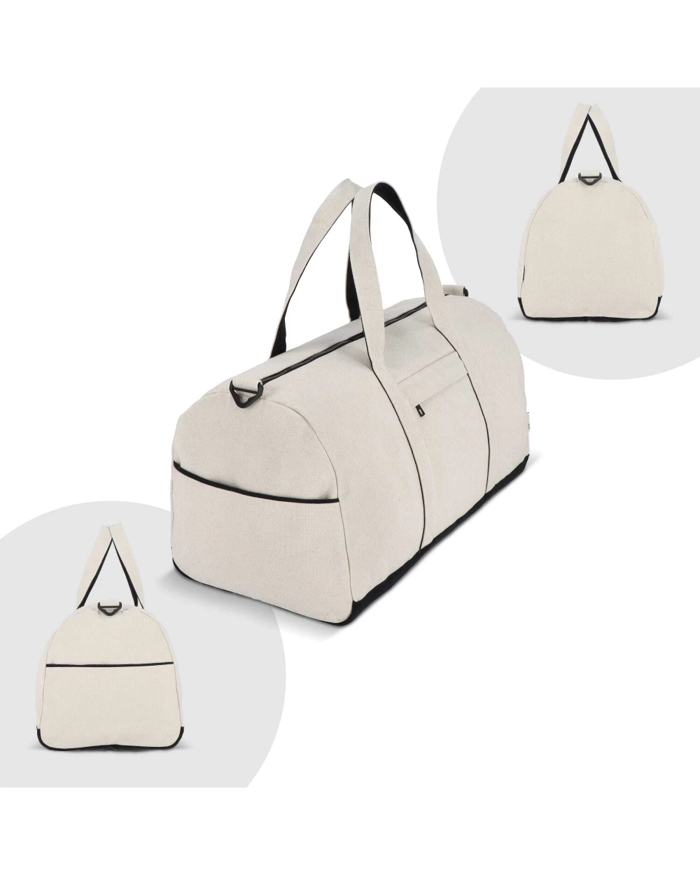 Sacs & Bagagerie personnalisable INSIDEOUT Sac de voyage/sport InSideOut Reuuz Canvas 28 x 56 x 28 cm