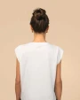 T-Shirts personnalisable SPASSO T-shirt écoresponsable sans manches à épaulettes femme