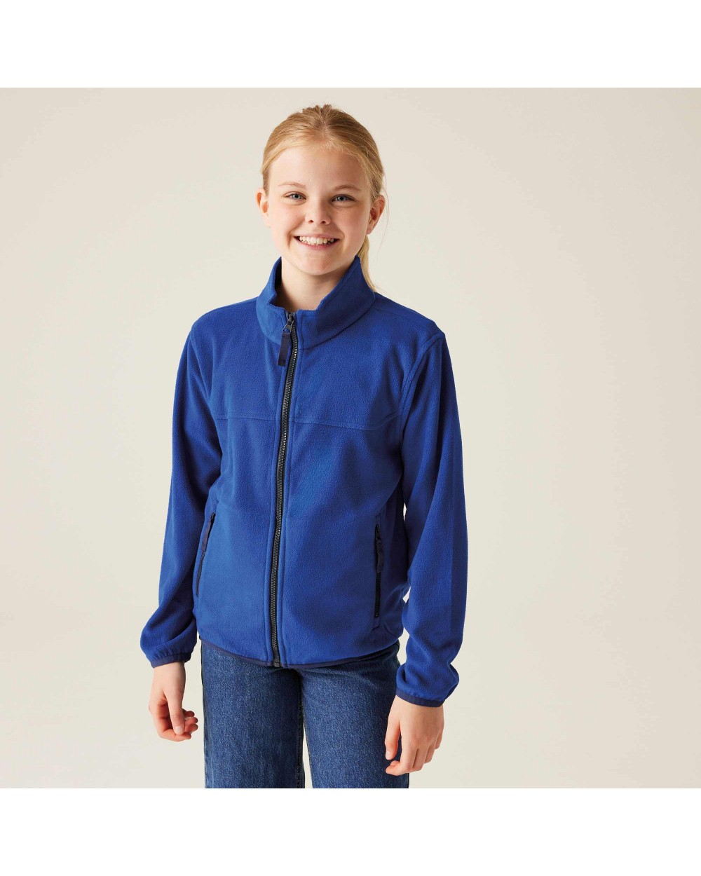 REGATTA Junior Full Zip Microfleece Polar Fleeces personalisierbar