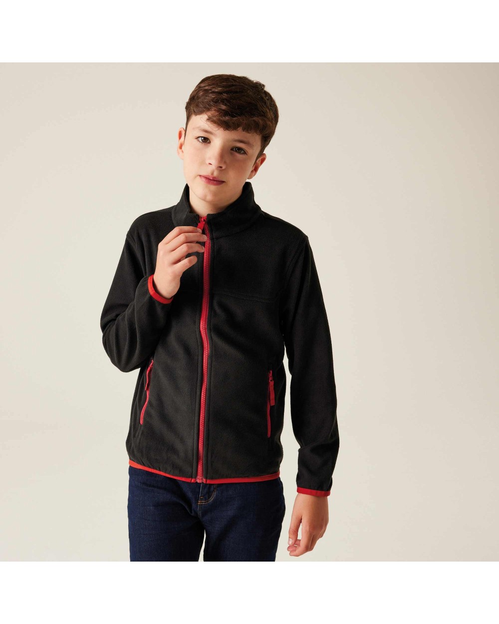 REGATTA Junior Full Zip Microfleece Polar Fleeces personalisierbar