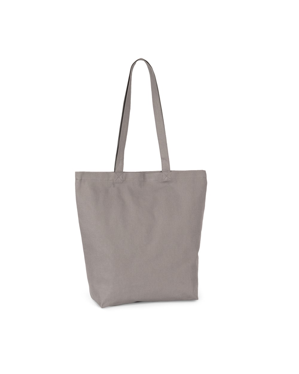 Tote bags KIMOOD Shopper van biologisch katoen voor bedrukking &amp; borduring