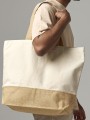 Tote bags à personnaliser WESTFORDMILL JUTE BASE CANVAS TOTE XL 