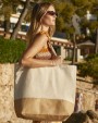 Tote bags WESTFORDMILL JUTE BASE CANVAS TOTE XL voor bedrukking &amp; borduring