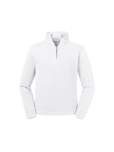 RUSSELL Sweat Col Zippé Authentic /api/colors/7a92cd2d-10d2-40b4-928b-296bb7487506 personnalisable