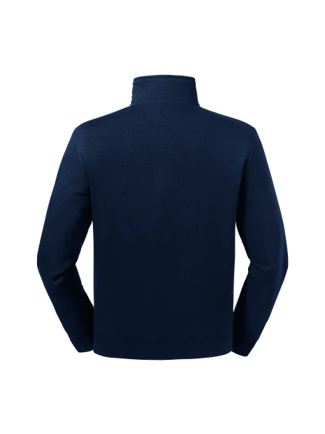 RUSSELL Sweat Col Zippé Authentic /api/colors/dac7f052-16c9-4080-ba5c-aefc702fb74b personnalisable