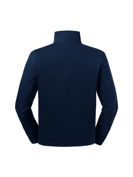 RUSSELL Sweat Col Zippé Authentic /api/colors/dac7f052-16c9-4080-ba5c-aefc702fb74b personnalisable