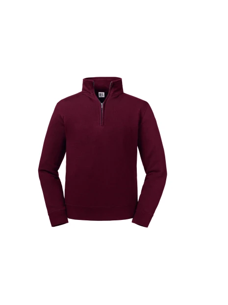 RUSSELL Sweat Col Zippé Authentic /api/colors/86185b65-5340-41c9-bb92-4d29c8ef7554 personnalisable