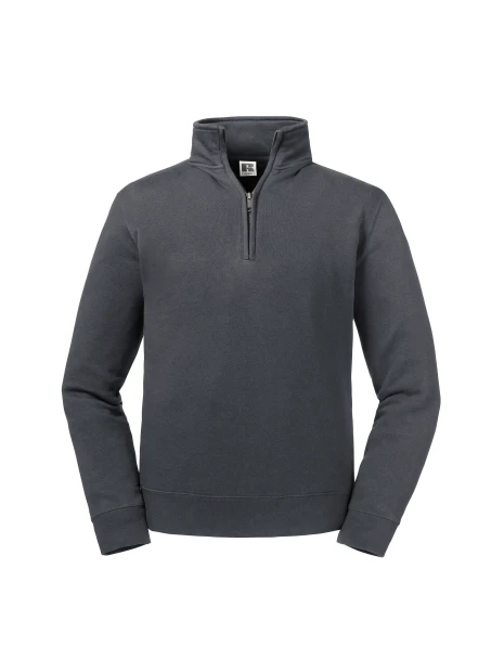 RUSSELL Sweat Col Zippé Authentic /api/colors/2fa123ac-77ac-4f42-beb3-f6a528eded78 personnalisable